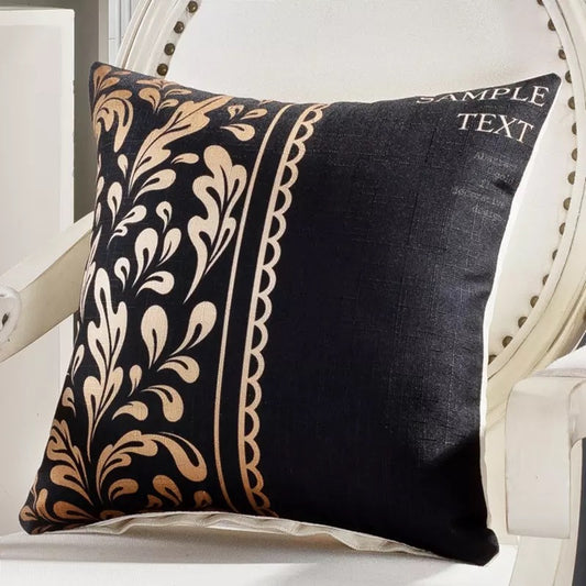 Vintage Square Throw Pillow Cover