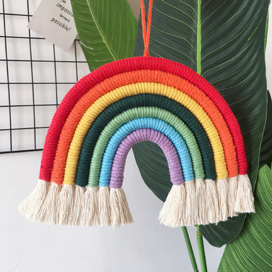 Rainbow Hanging Tassel