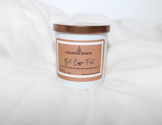 But Coffee First Scented Candle